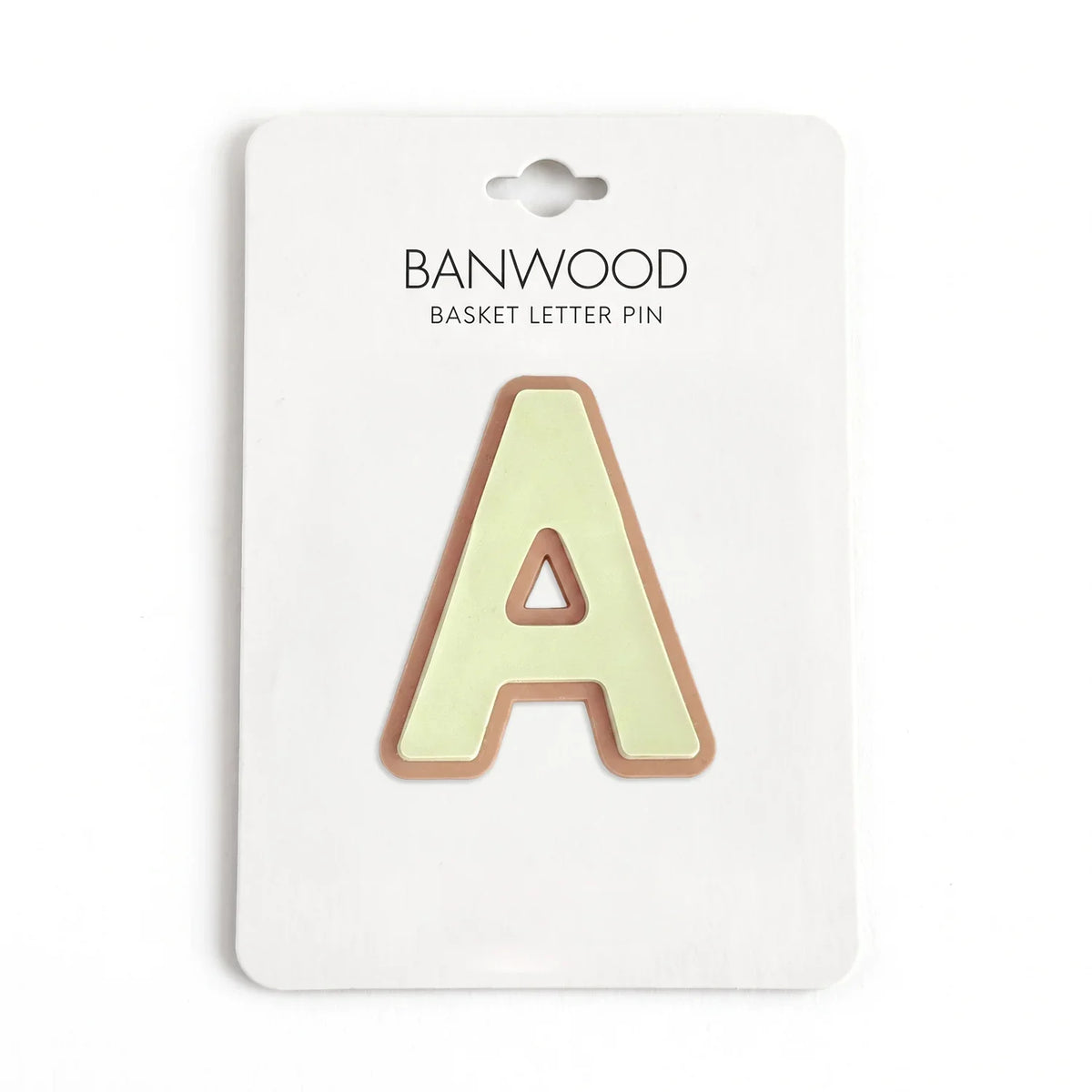 Banwood Basket Pins - A #Letter_A
