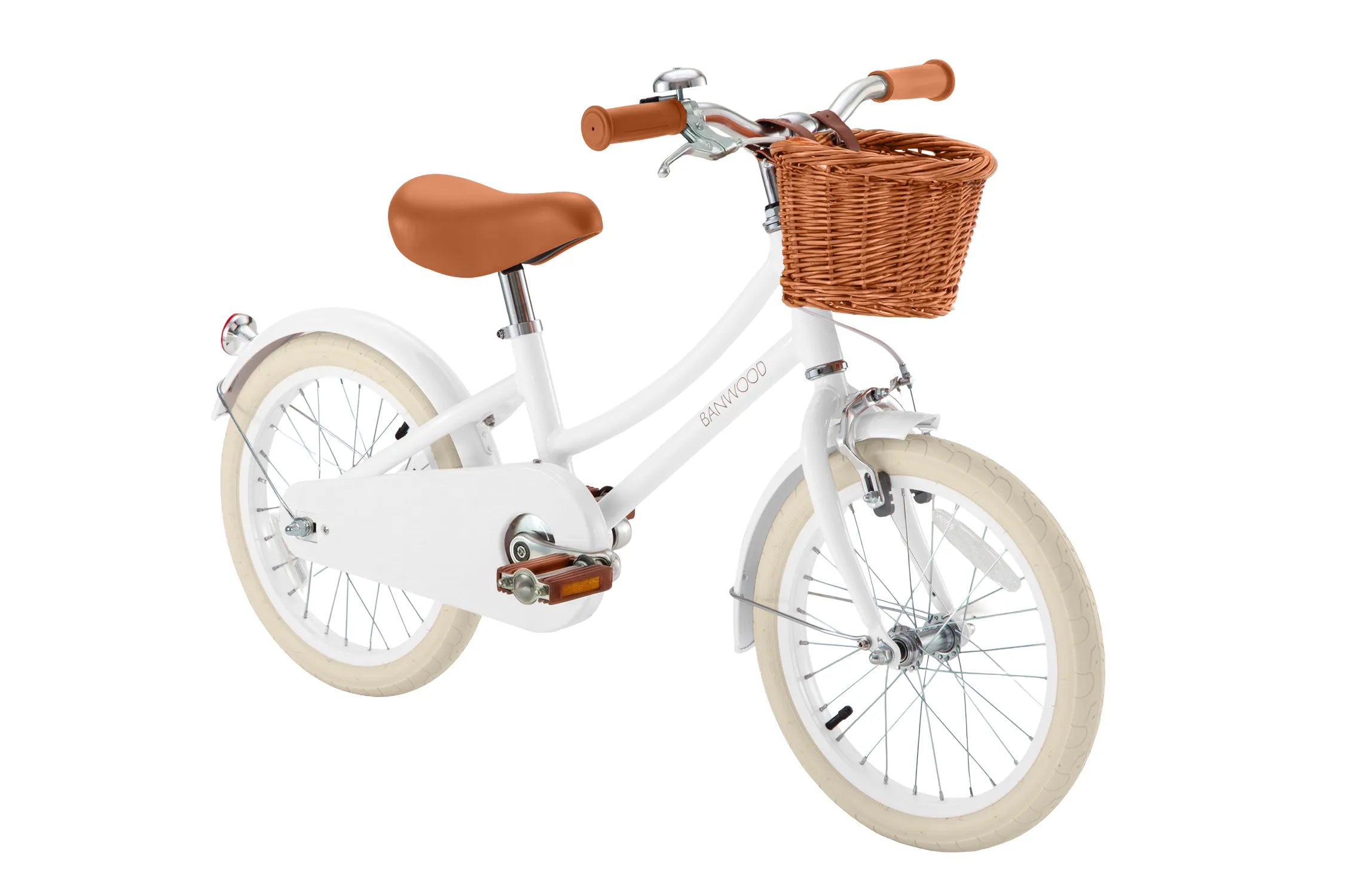 BANWOOD KLASSISCHES FAHRRAD 16" VINTAGE - WEISS