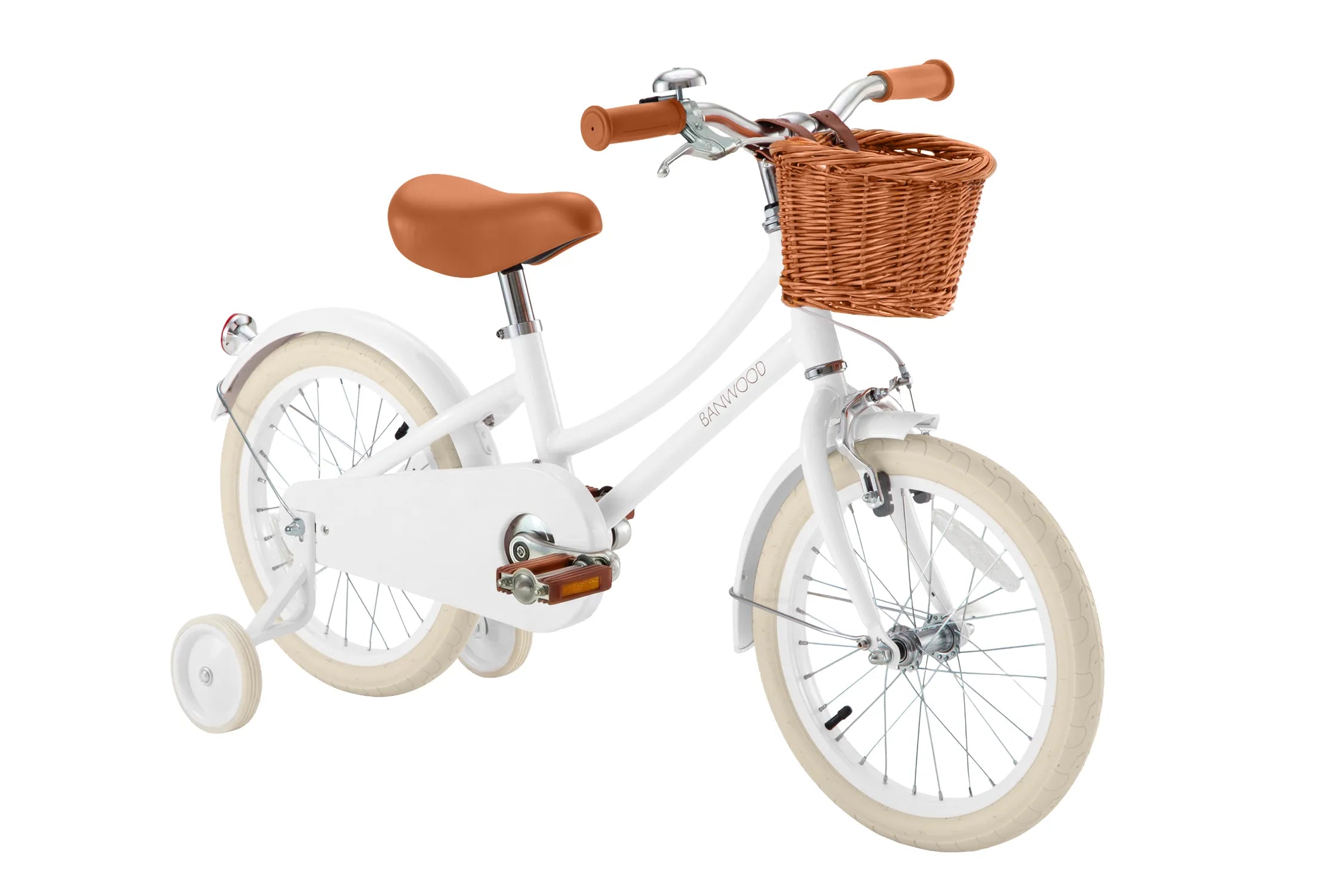 BANWOOD KLASSISCHES FAHRRAD 16" VINTAGE - WEISS