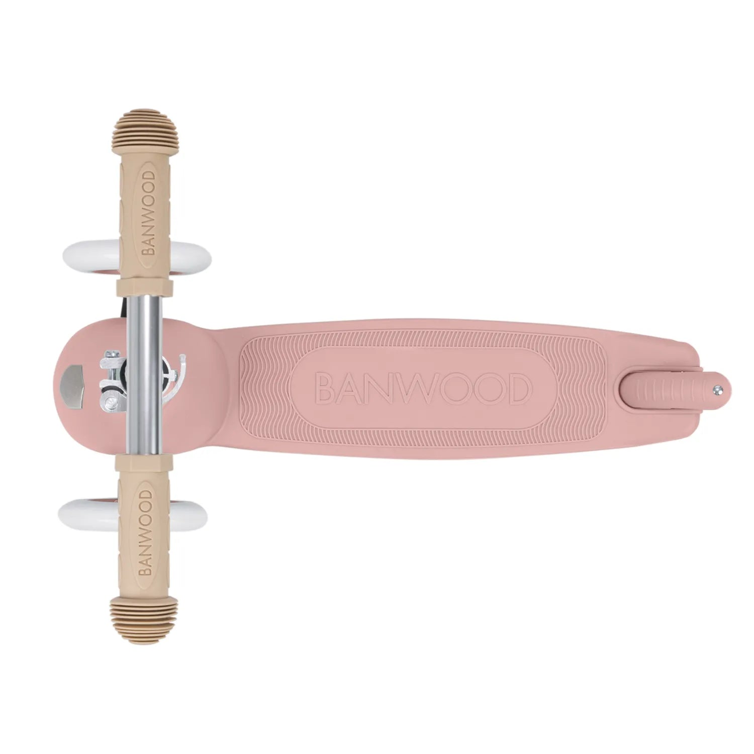 PATINETE ECOLÓGICO BANWOOD ROSA POLVO