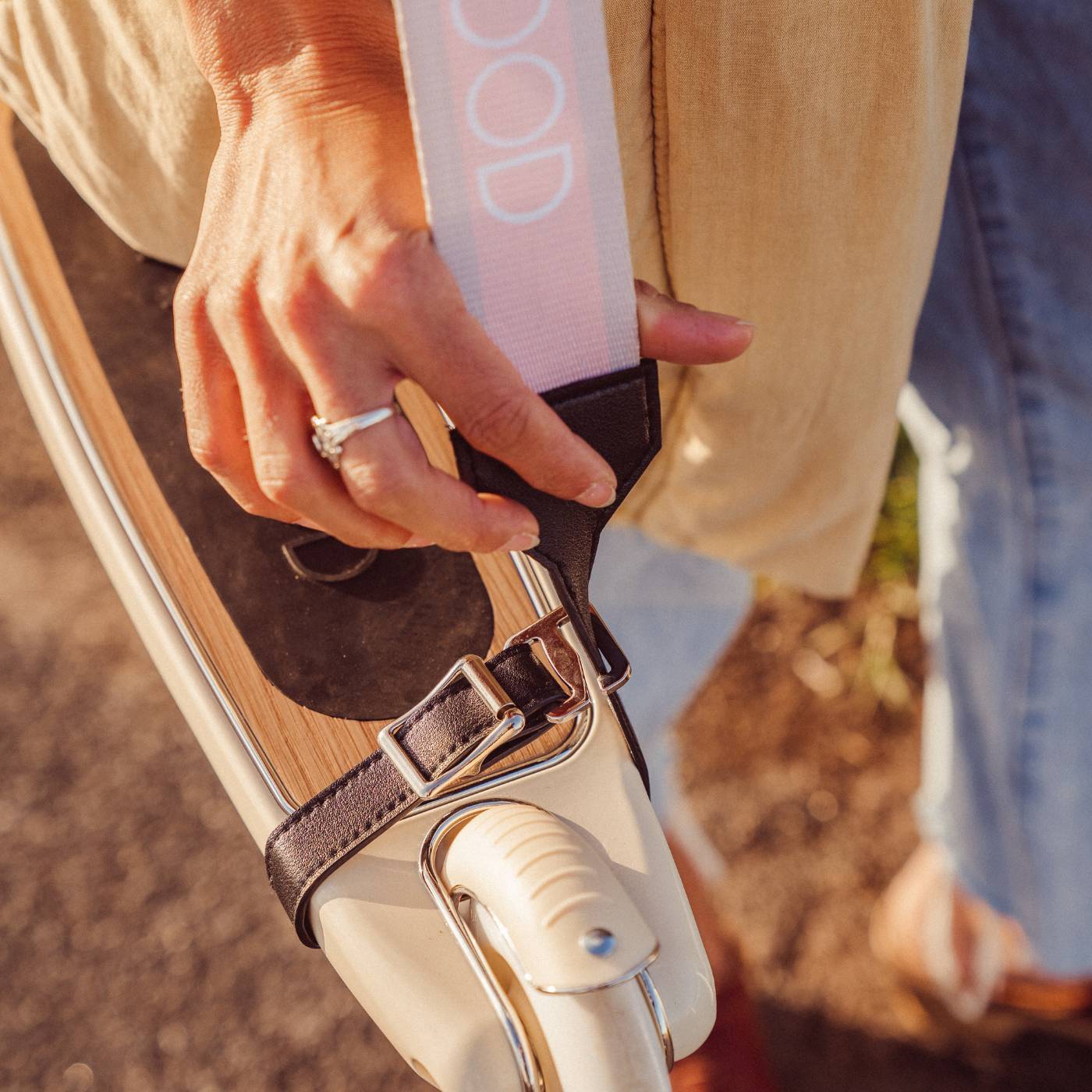 Sangle de transport Banwood - Rose