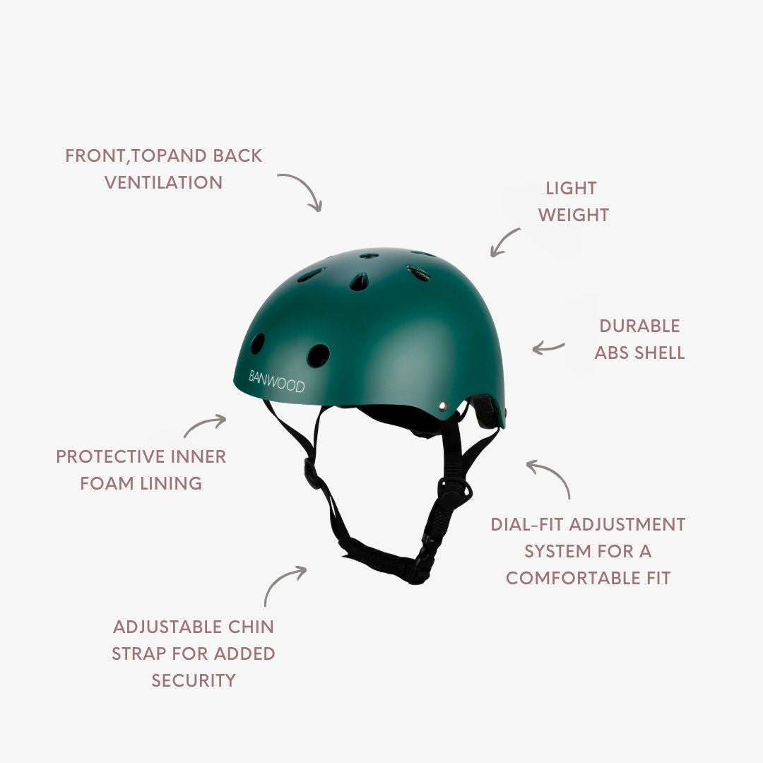 BANWOOD CASQUE - VERT (50-54 cm)