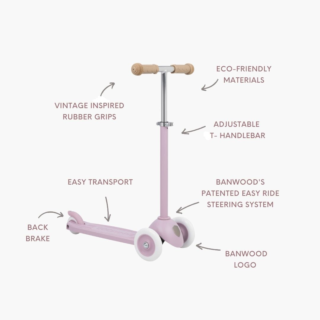 BANWOOD ECO SCOOTER LAVENDER ST