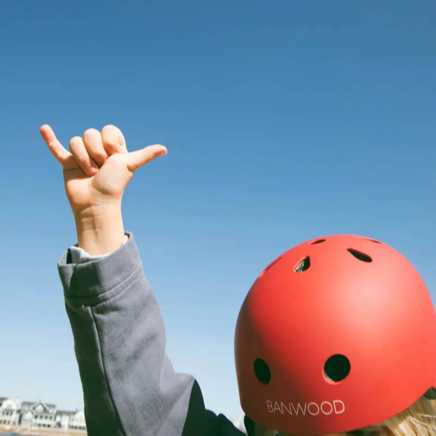 Casque Classique - Rouge Mat