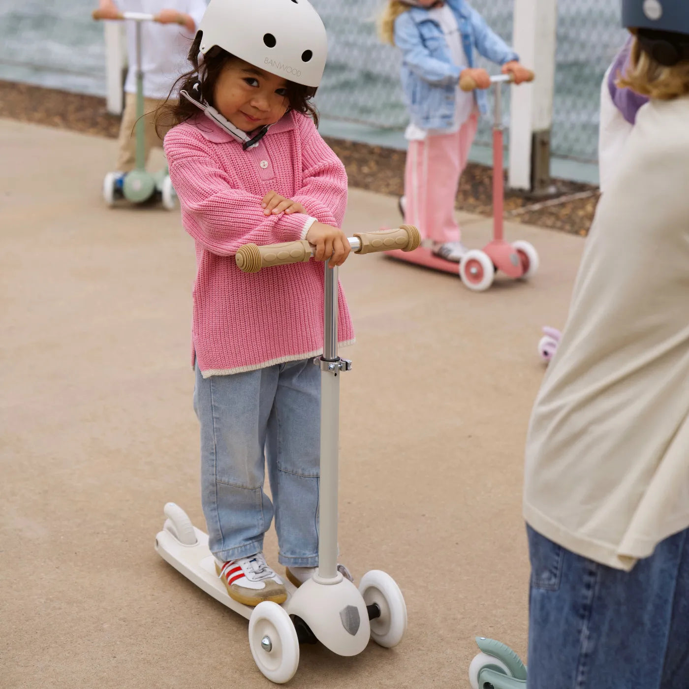 PATINETE ECO BANWOOD MARFIL