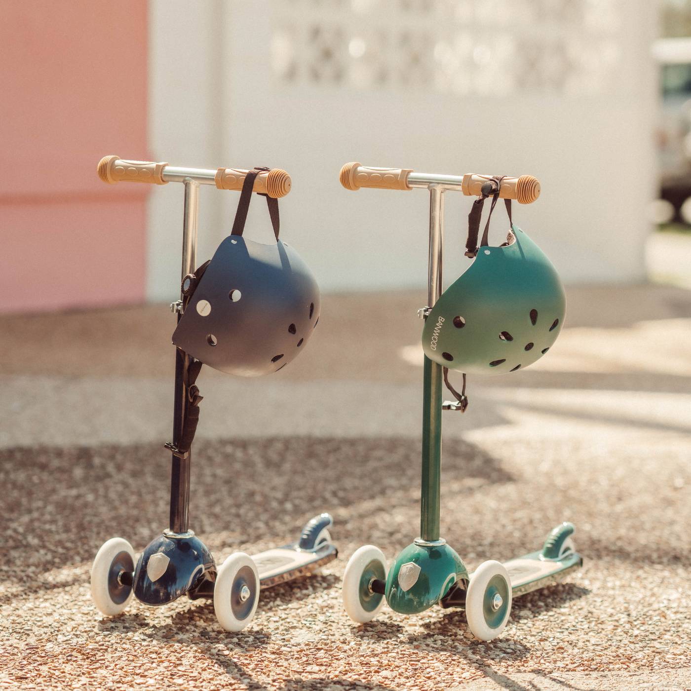 BANWOOD TROTTINETTE VINTAGE - BLEU MARINE
