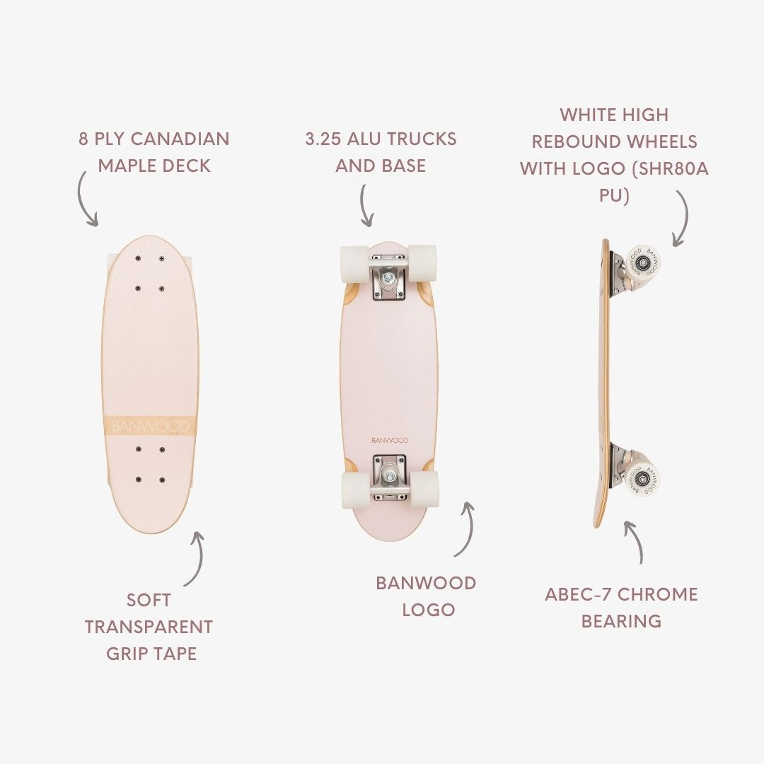 Skateboard - Rosa