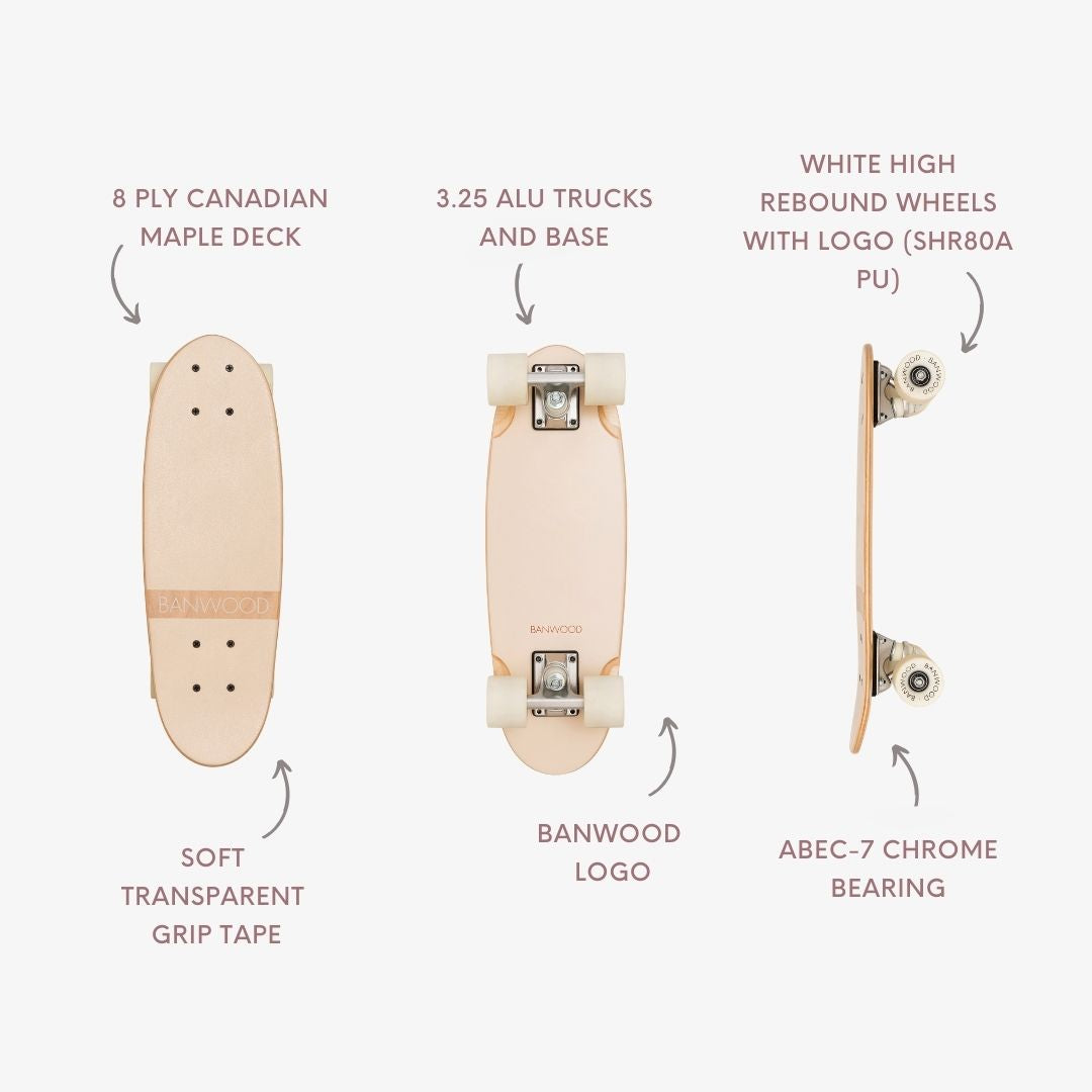 Skateboard - Creme
