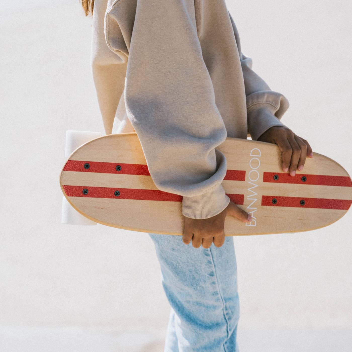 Skateboard Banwood Rouge