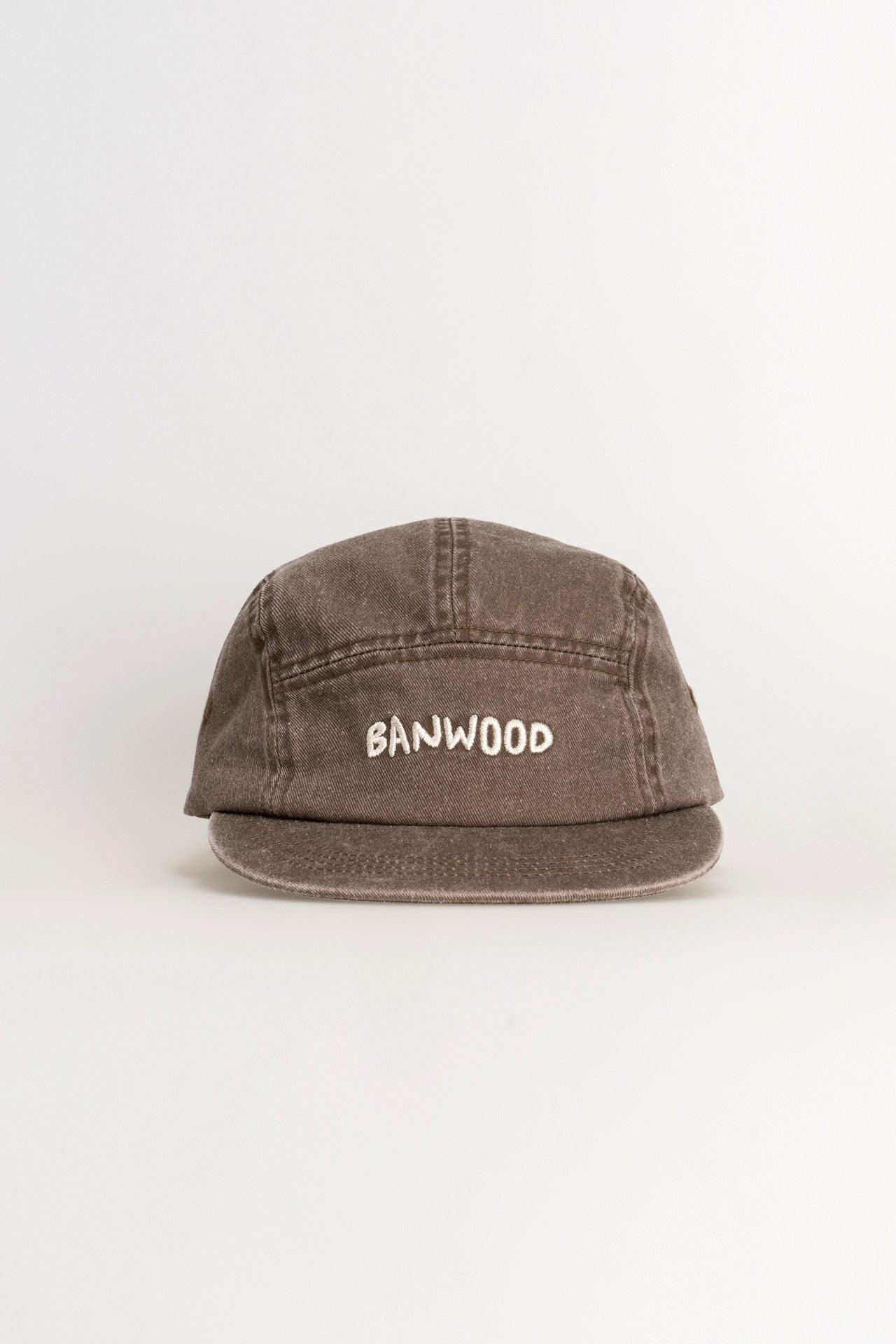 Banwood Washed 5 Panel Cap - Brown - Banwood EUR