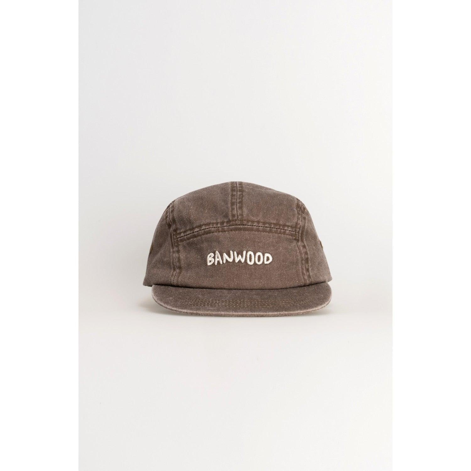 Banwood Washed 5 Panel Cap - Brown - Banwood EUR