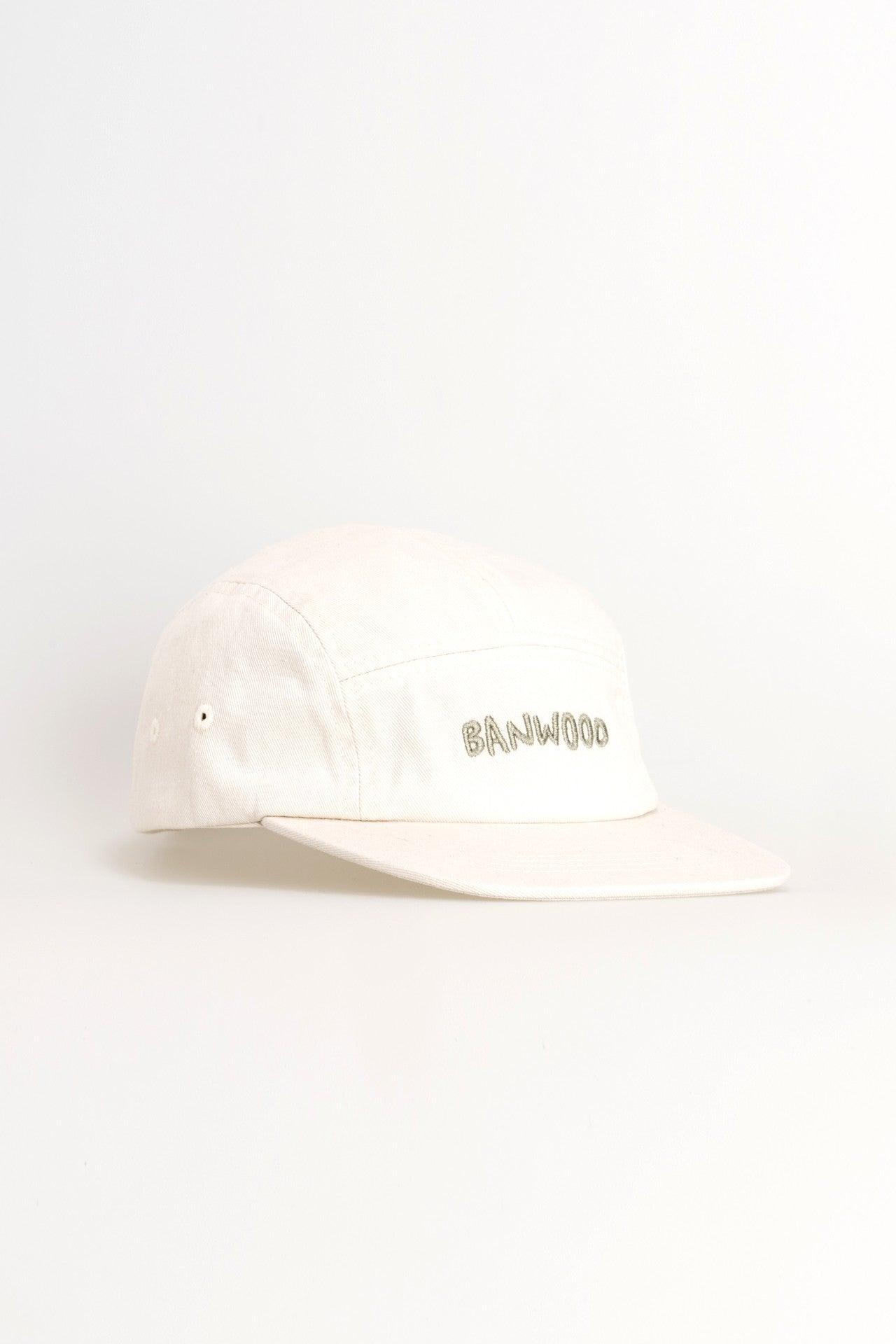 Banwood Washed 5 Panel Cap - Cream - Banwood EUR