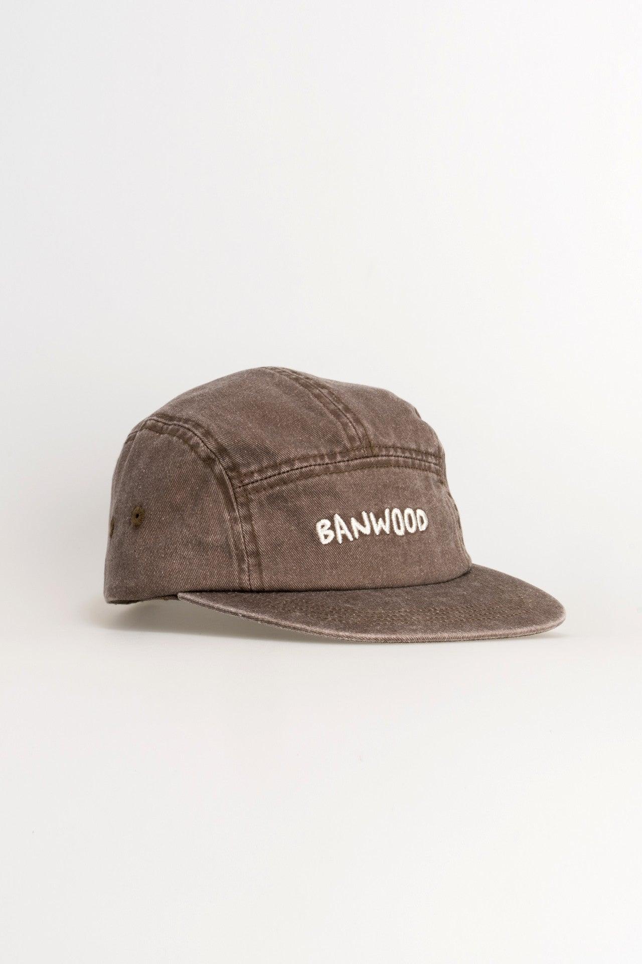 Banwood Washed 5 Panel Cap - Brown - Banwood EUR