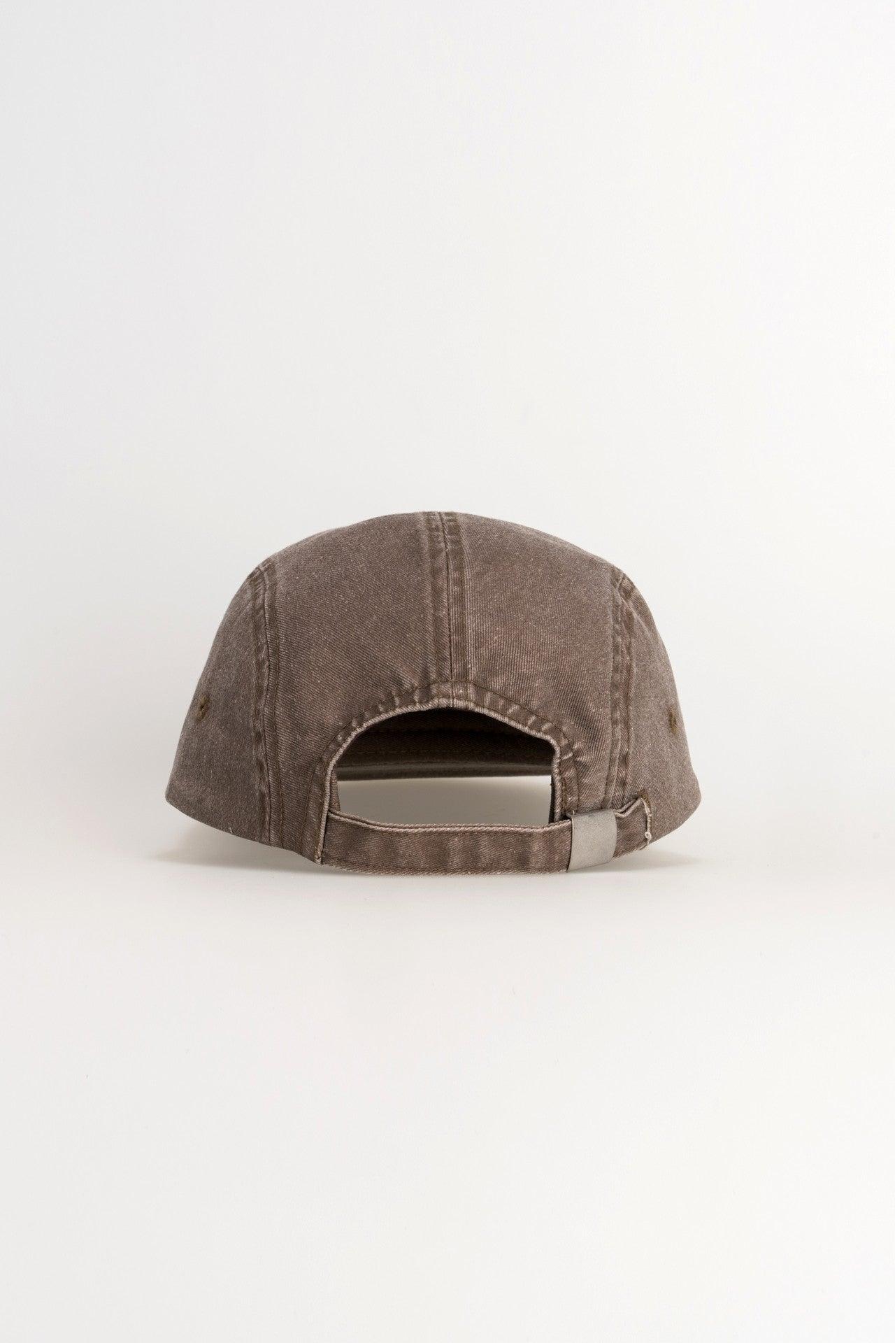 Banwood Washed 5 Panel Cap - Brown - Banwood EUR