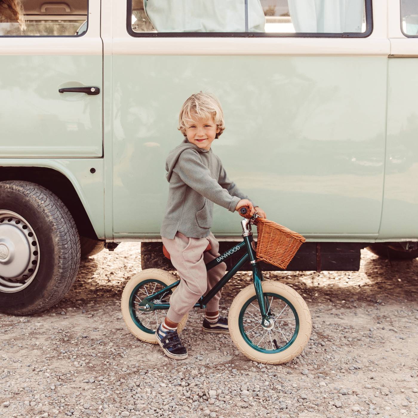 BANWOOD DRAISIENNE FIRST GO VINTAGE - VERT
