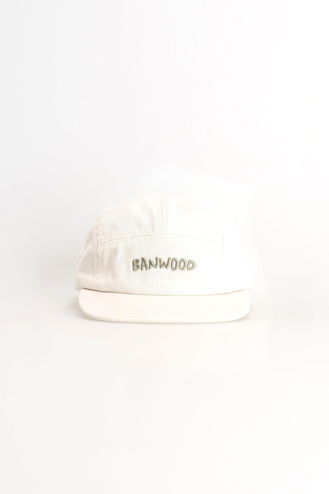 Banwood Washed 5 Panel Cap - Cream - Banwood EUR