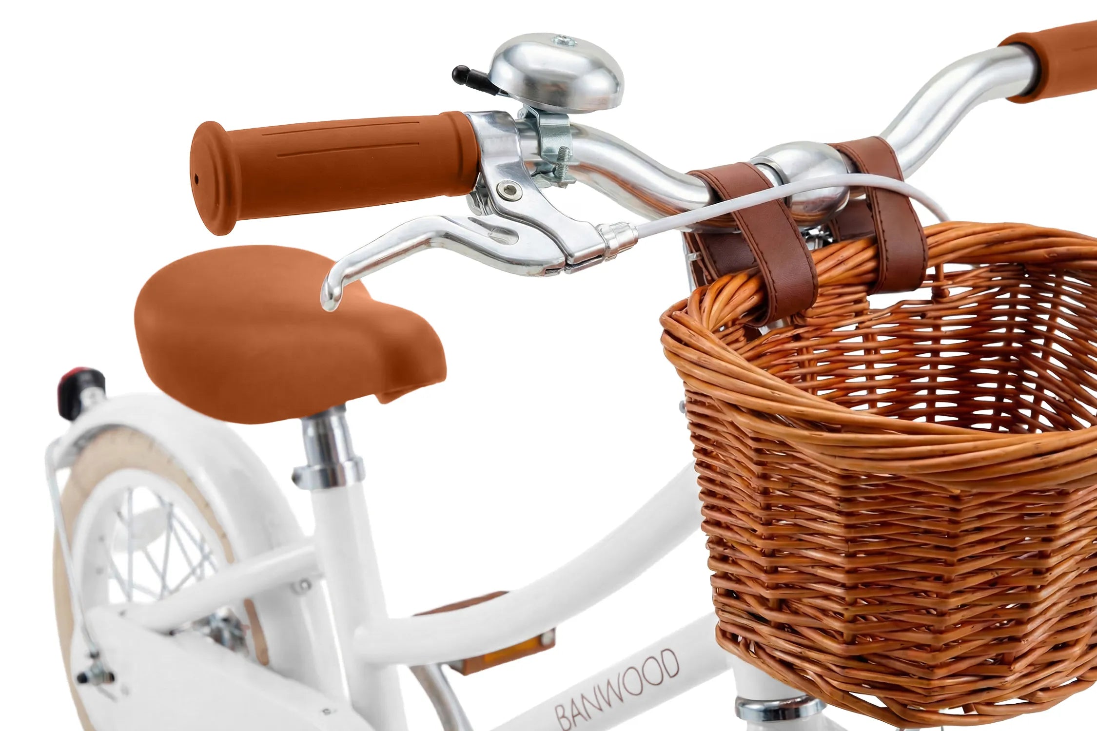 BANWOOD KLASSISCHES FAHRRAD 16" VINTAGE - WEISS