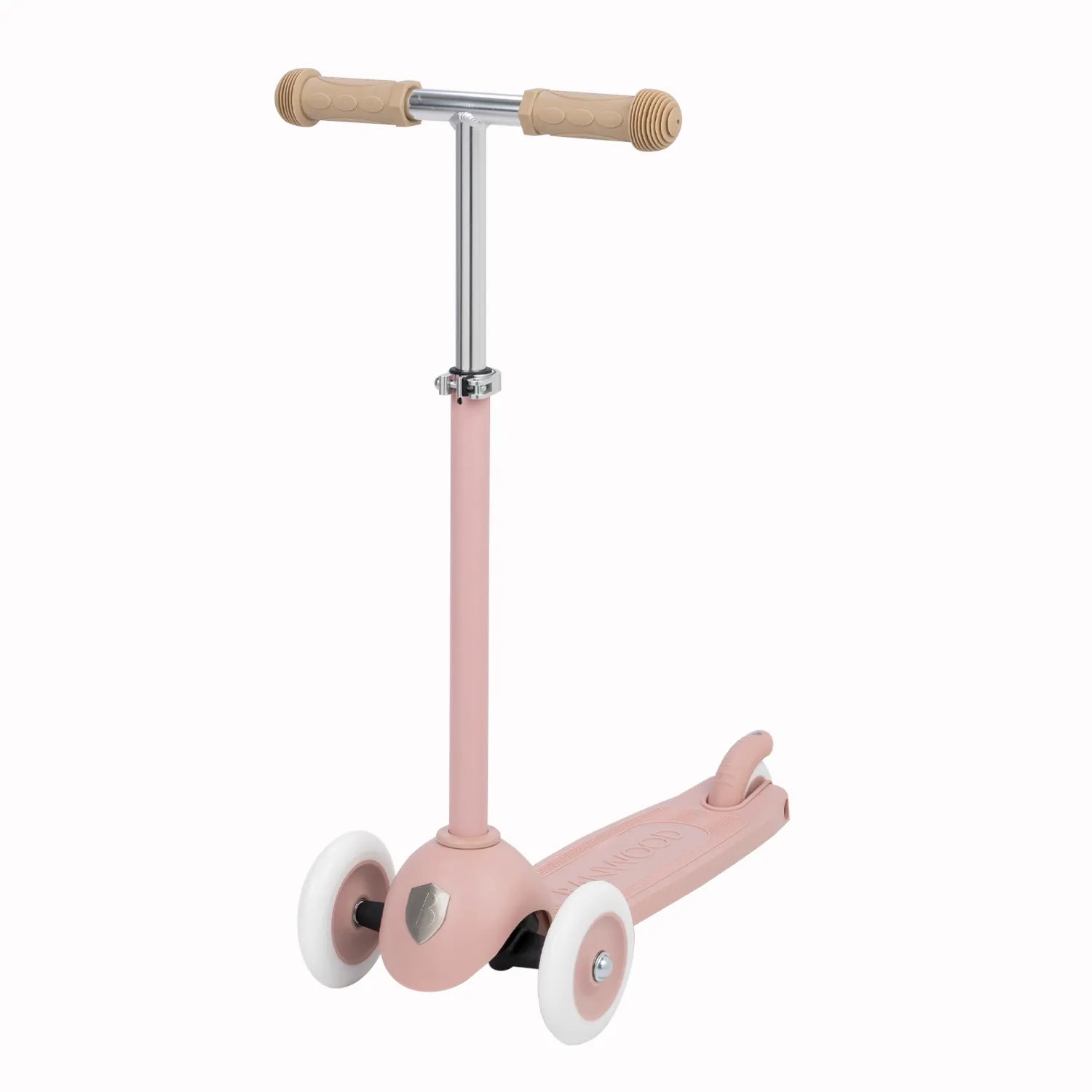 PATINETE ECOLÓGICO BANWOOD ROSA POLVO