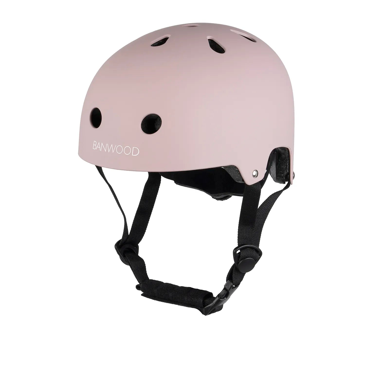 Casco infantil dusty pink mate
