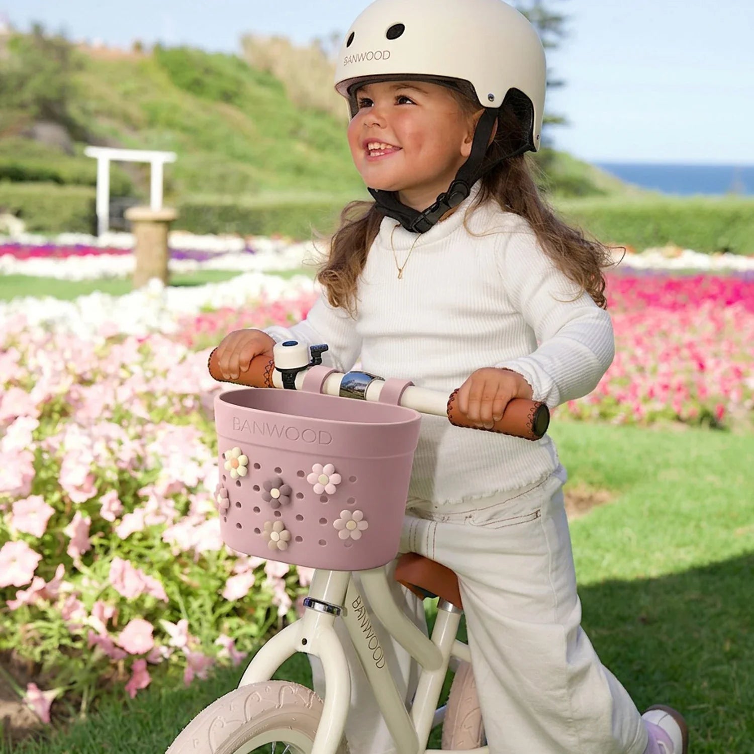 Pin & Ride Basket Banwood - Dustyrose