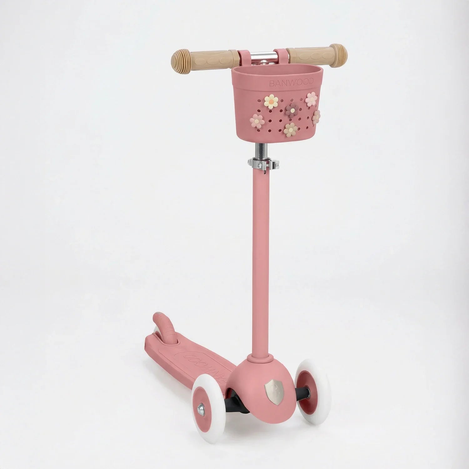 Pin & Ride Basket Banwood - Raspberry