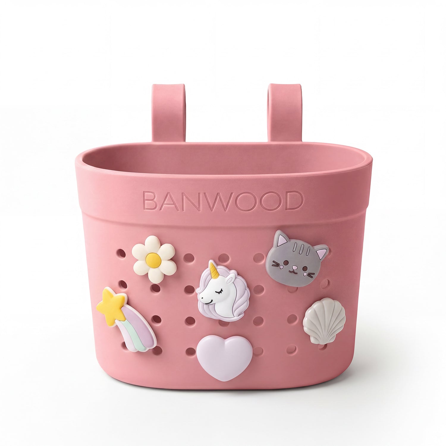 Pin & Ride Basket Banwood - Raspberry