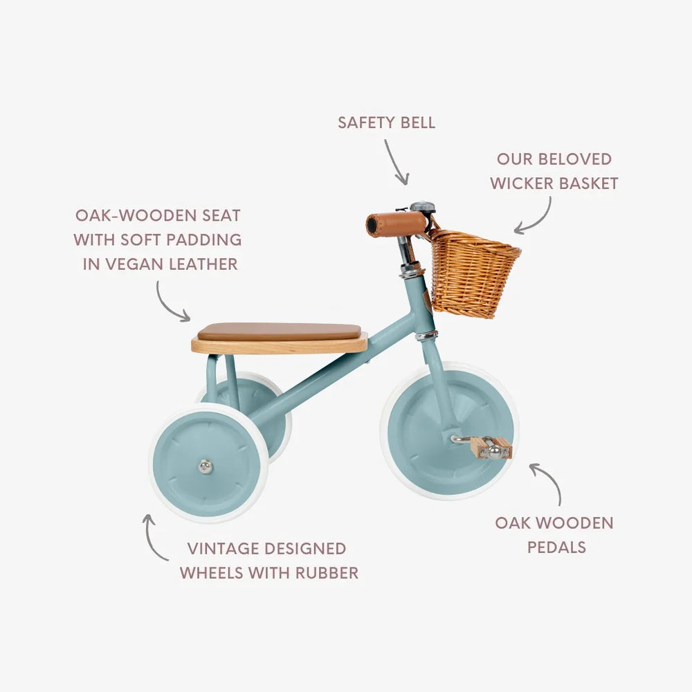 BANWOOD TRICICLO VINTAGE - TEAL