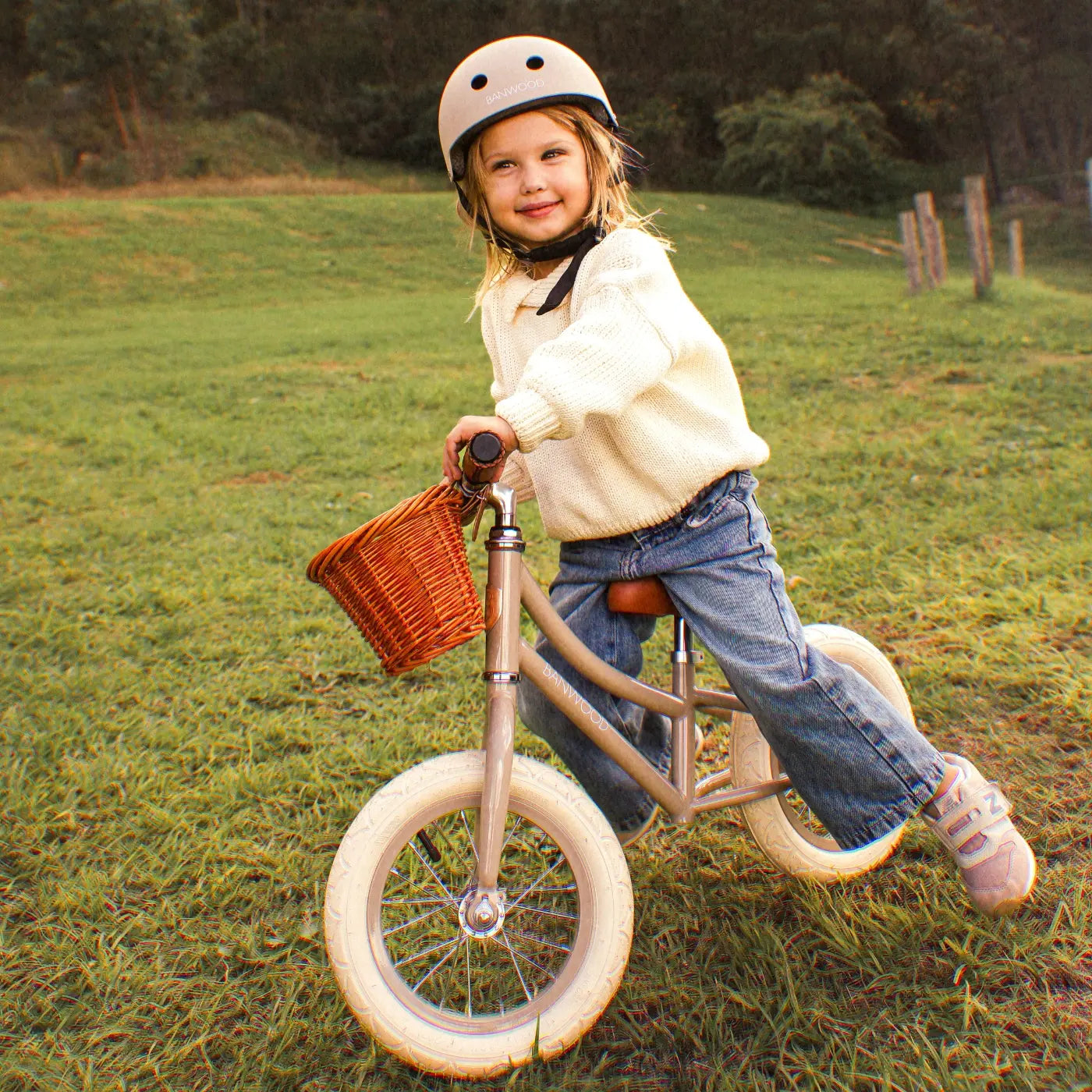 Bicicleta de equilibrio - Beige