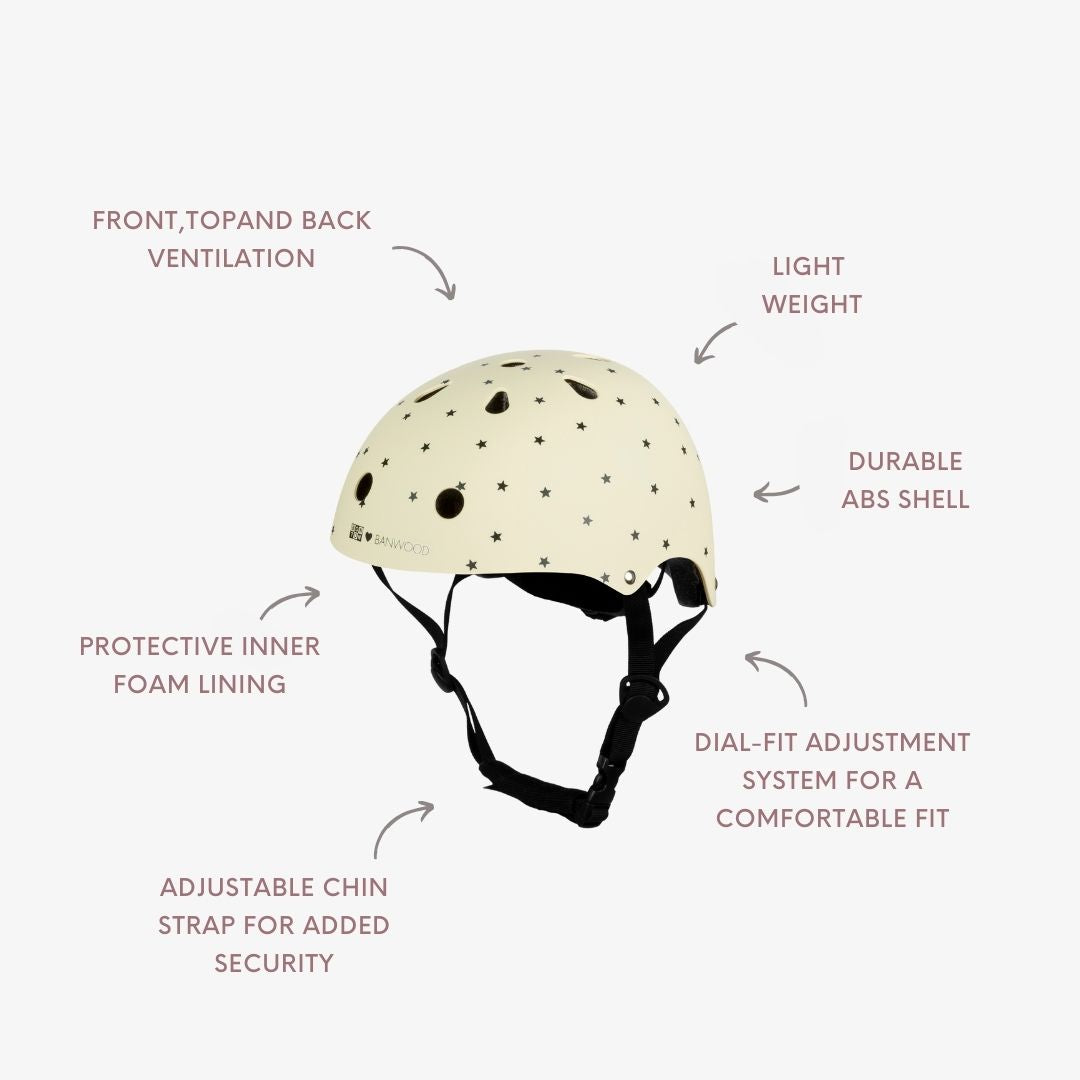 Casco para niños Bonton R Cream