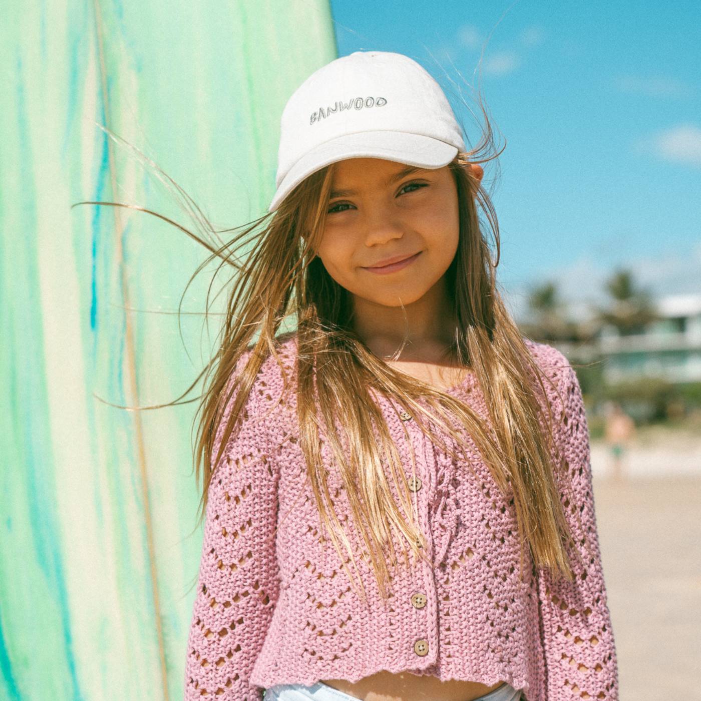 Gorra lavada Banwood - Crema