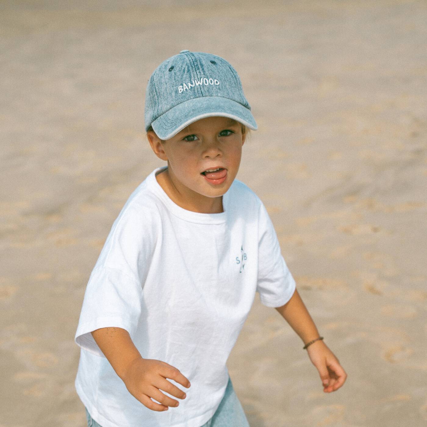 Gorra lavada Banwood - Denim