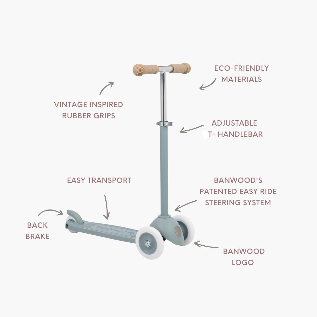 BANWOOD ECO SCOOTER TEAL