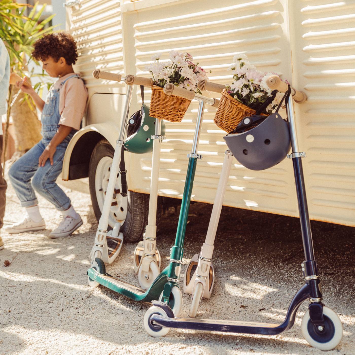 BANWOOD TROTTINETTE MAXI VINTAGE - VERT
