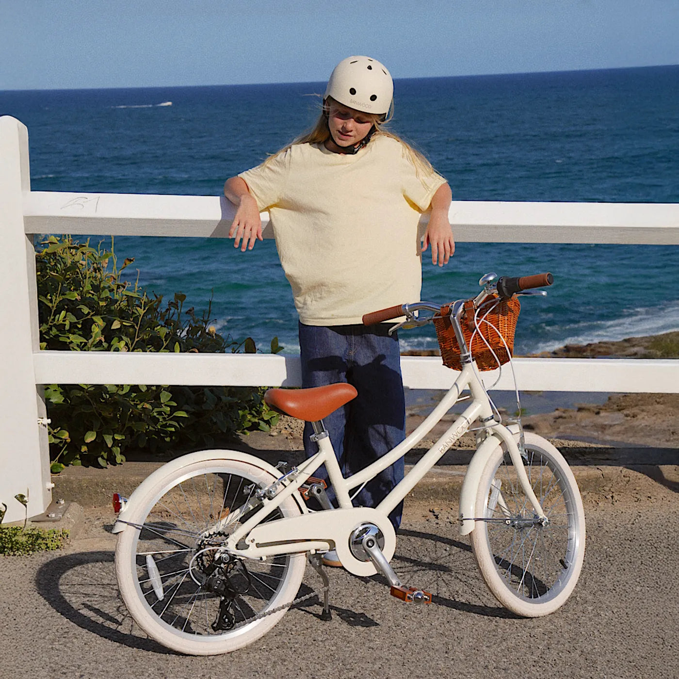 BANWOOD 20" CLASSIC BIKE VINTAGE - CREAM