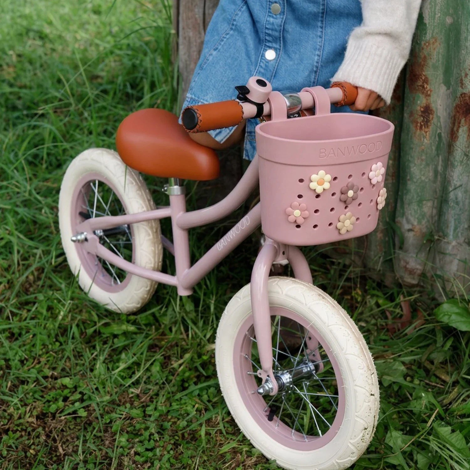 Banwood Basket Pins - Flowers