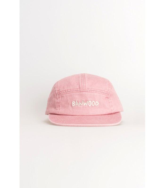 Banwood Washed 5 Panel Cap - Rose - Banwood EUR