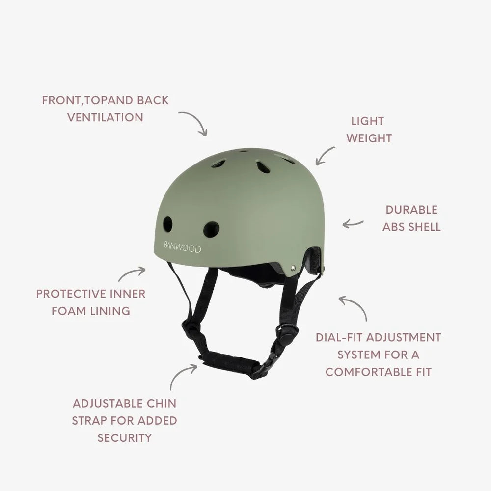 Classic Helmet Banwood - Matte Forest St