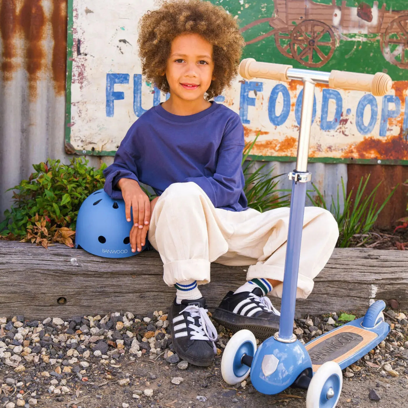 Patinete - Azul
