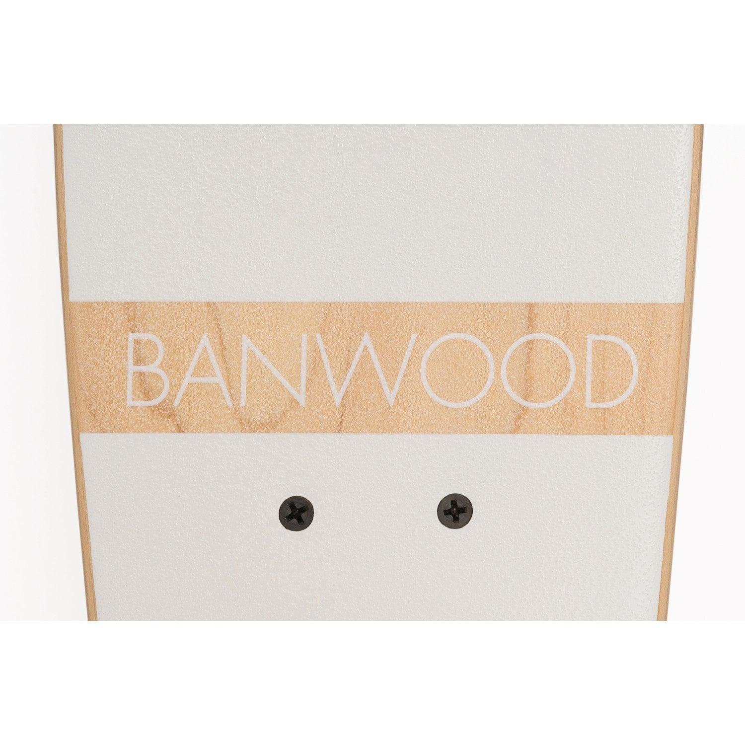 Skateboard - White - Banwood EUR